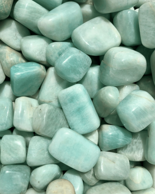 Amazonite Crystal Tumble Stone - 1 Piece