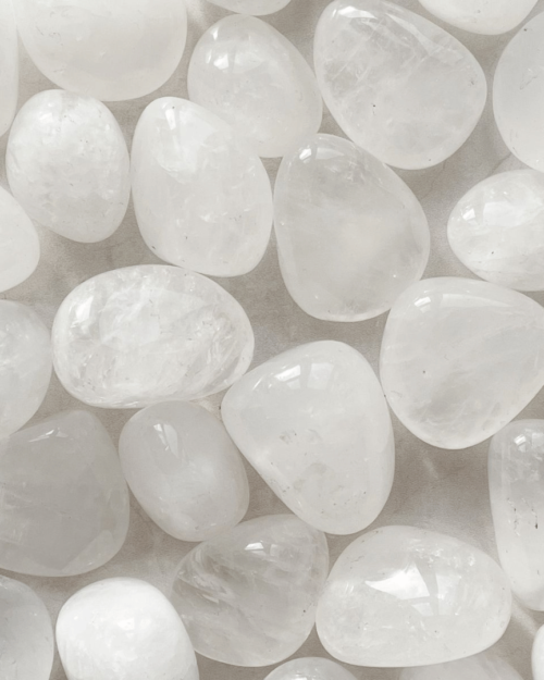 Clear Quartz Crystal Tumble Stone - 500 Gram
