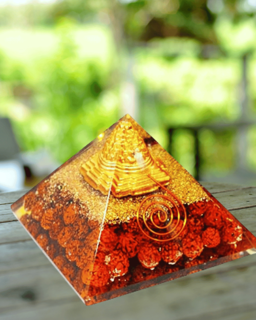 Rudraksha Orgone Pyramid 2