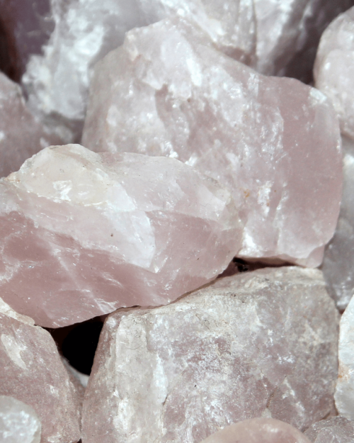 Clear Quartz Crystal Raw Stone - 500 Gram